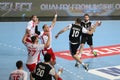 Besiktas MOGAZ HT and Dinamo Bucuresti Handball Match