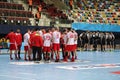 Besiktas MOGAZ HT and Dinamo Bucuresti Handball Match