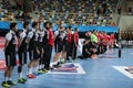 Besiktas MOGAZ HT and Dinamo Bucuresti Handball Match