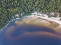 Besov nos cape. Lake Onega landscape