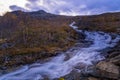 Bessa river near Besseggen in Jotunheim National Park in Norway