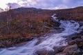 Bessa river near Besseggen in Jotunheim National Park in Norway