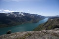 Besseggen Ridge in Jotunheimen National Park