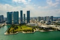 Best aerial photo Downtown Miami FL