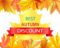 Best Autumn Discount Promo Advertisement on Maple