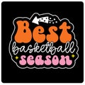 Best Basketball Season sticker design