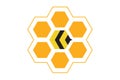 Best bee hive logo
