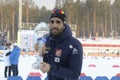 Best biathlete of the season 2017/2018 Martin Fourcade France