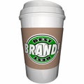 Best Brand Coffee Cup Top Leading Company Royalty Free Stock Photo