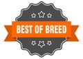 best of breed label