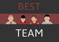 Best business team