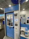 Best Buy retail electronics store interior ring door camera door display