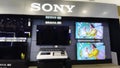 Best Buy retail store interior Sony Bravia XR TV display with sound