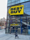 Best Buy store in NYC Royalty Free Stock Photo