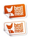 Best chicken meat stickers