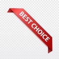 Best choice tags, vector labels Royalty Free Stock Photo