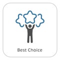 Best Choice Line Icon.