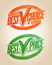 Best choice and best price rubber stamps set