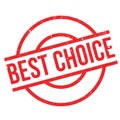 Best Choice rubber stamp Royalty Free Stock Photo