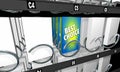 Best Choice Snack Vending Machine Product Option Royalty Free Stock Photo