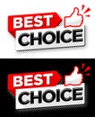 best choice cartoon sticker