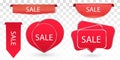 Best choice tags, vector red labels isolated on white background. Best choice 3d ribbon banners PNG Royalty Free Stock Photo