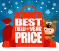 Best Christmas price with child in costume deer