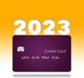 Best credit card 2023 is the text Royalty Free Stock Photo