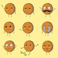 Cute Cookies Emoji Set