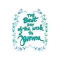 The best day of the week is jumma.