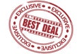 Best deal Royalty Free Stock Photo