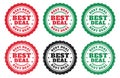 Best Deal Sale promotion stamp