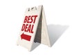 Best Deal - Tent Sign