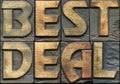 Best deal wooden letterpress