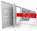 Best Door Opener Ever 3d Words Customer Sales Opening