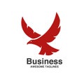 best Eagle fly logo Template Royalty Free Stock Photo
