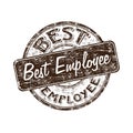 Best employee rubber stamp