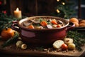 Best Ever Beef Stew. Charming festive atmosphere.