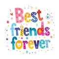 Best friends forever Royalty Free Stock Photo