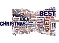 Best Gift Ideas For Her And Him This Holiday Season Word Cloud Concept
