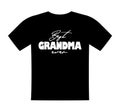 Best grandma ever, T shirt lettering, greeting print template. Gift for grandmother birthday, saying for tshirt