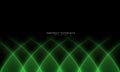 Best green banner business design Abstract line curve pattern background. futuristic background, Abstract art wallpaper.