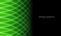 Best green banner business design Abstract line curve pattern background. futuristic background, Abstract art wallpaper.