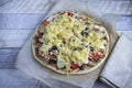 9. Best Homemade Pizza Recipe Royalty Free Stock Photo