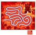 Best labyrinths. Find the way to the castle. Logic puzzle game. Dragon maze. Brain teaser book. Educational page for children.