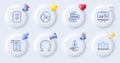 Best laptop, Pie chart and Intestine line icons. For web app, printing. Vector