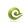 Best letter C 3d art concept business logo