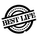 Best Life rubber stamp