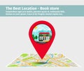 The best location book store