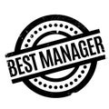 Best Manager rubber stamp